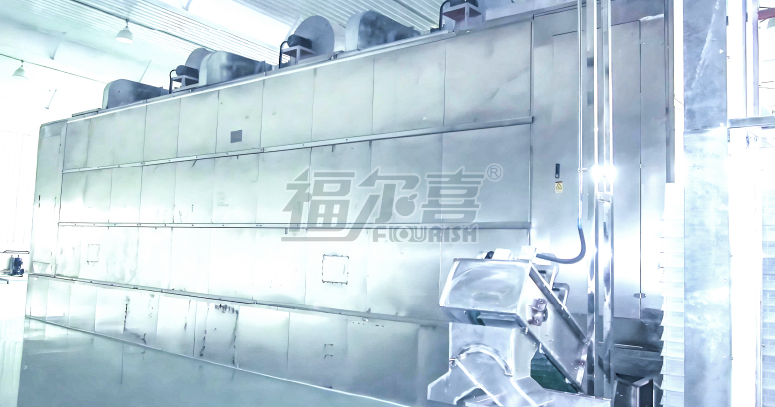 智能厢式慢风冷却机-2